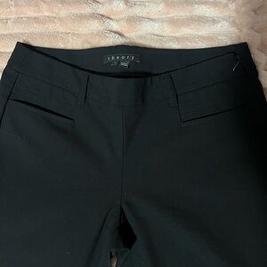 Theory Classic Black Trousers